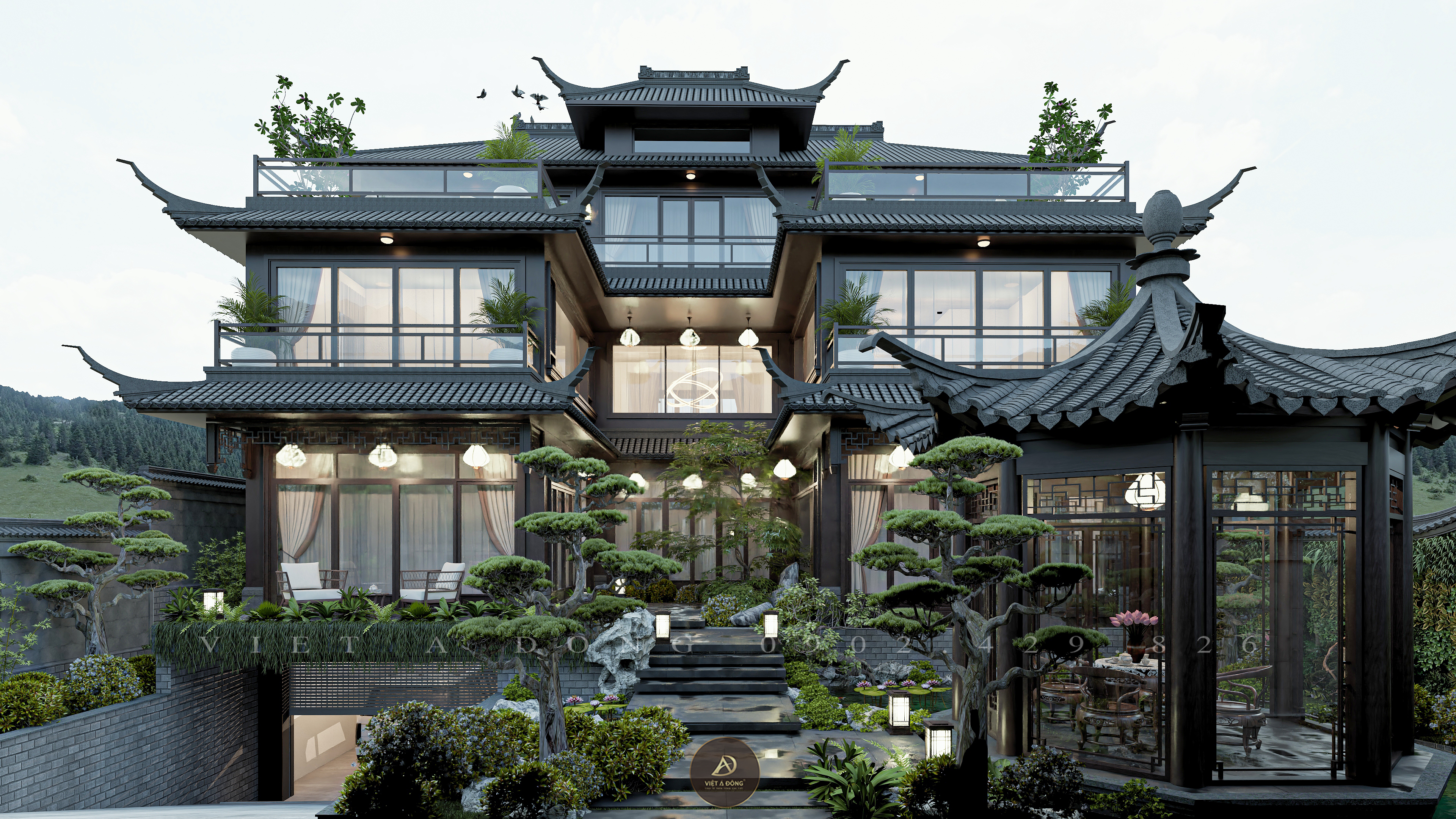 Phong cách hiện đại - Xu hướng thiết kế nội thất biệt thự thịnh hành nhất 